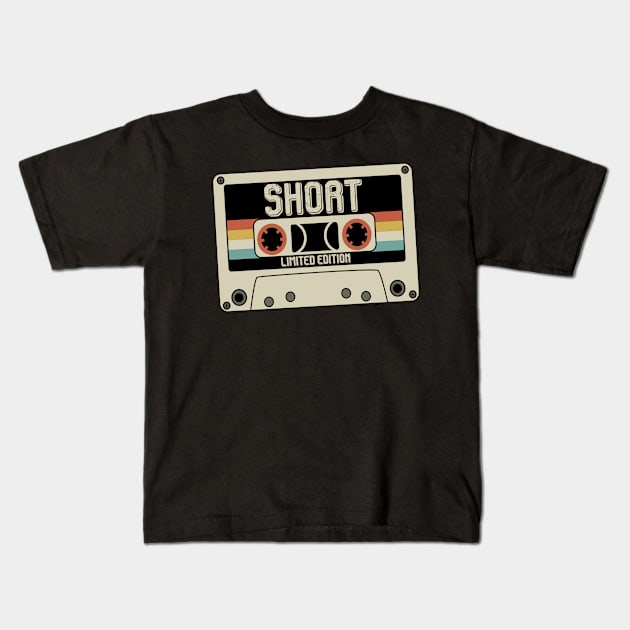 Short - Limited Edition - Vintage Style Kids T-Shirt by Debbie Art